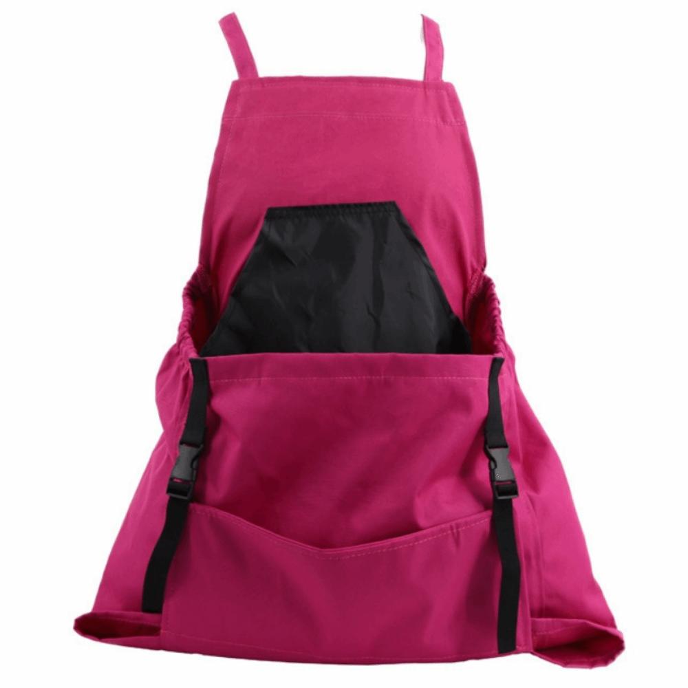 Large Pocket Outdoor Harvest Apron Adjustable Quick Release Gardening Apron Portable Waterproof Garden Tool Apron