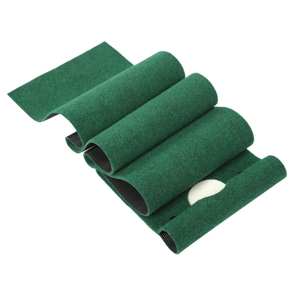 Indoor Golf Putter Mat Green Trainer Blanket Equipment Golf Hitting Practice Turf