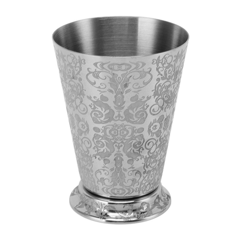

Leaf Texture Moscow Mule Mug 304 Stainless Steel Cocktail Glassware Cocktail Drinking Cup Bars Elf