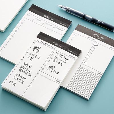 Tearable Sticky Notes – Student Daily Planner & Time Management Schedule