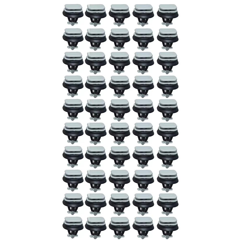 Dimension As Per Drawing A-pillar Trim Clips Gray Plastic Material Multiple Installations OEM Number 5801720444