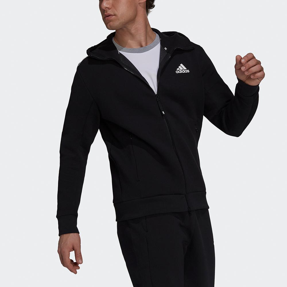adidas Zne Kurtka Sportowa z Nadrukiem Logo Męska Kurtki Czarna GT9780