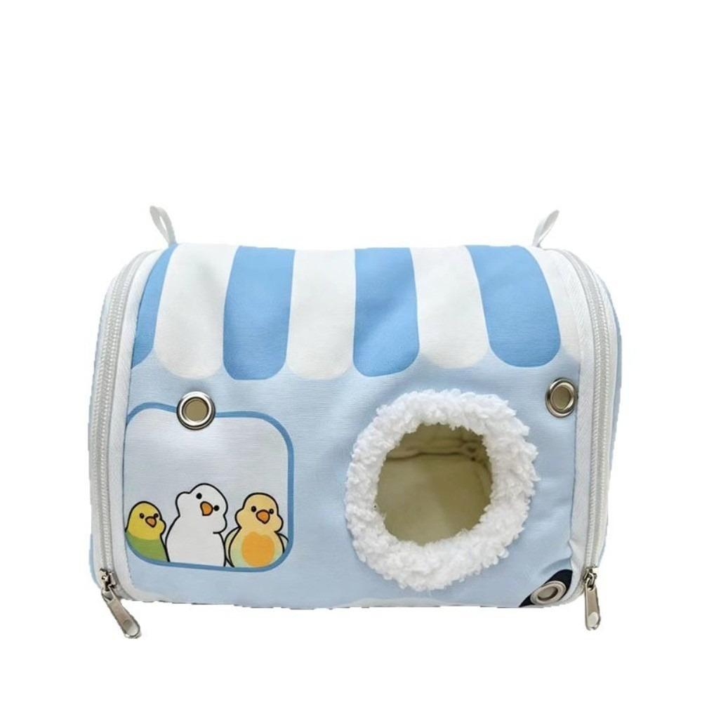 Warm Bird Sleeping Cushion Chew-Proof Hanging Parrot House Washable Parrot Warm Nest for Cage