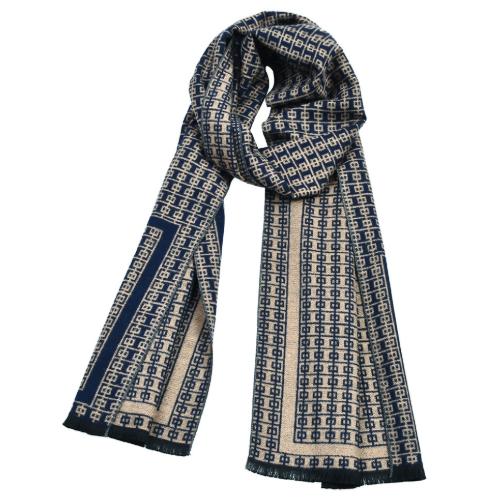 New Arrival High Quality Men's Double-sided Thickened Warm Scarf Korean Design Men's Knitted Scarves