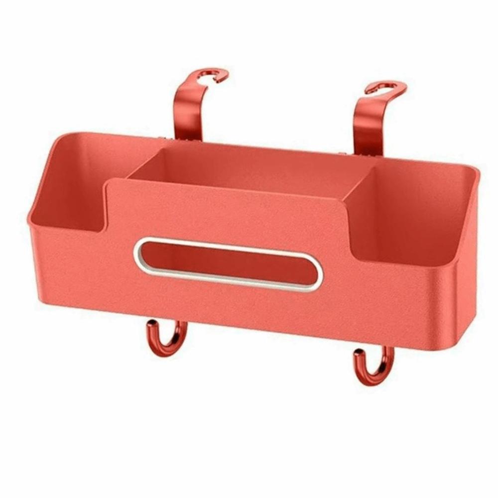 Multifunctional Backseat Cup Holder with Hook Car Back Seat Tissue Box  Automotive Interior