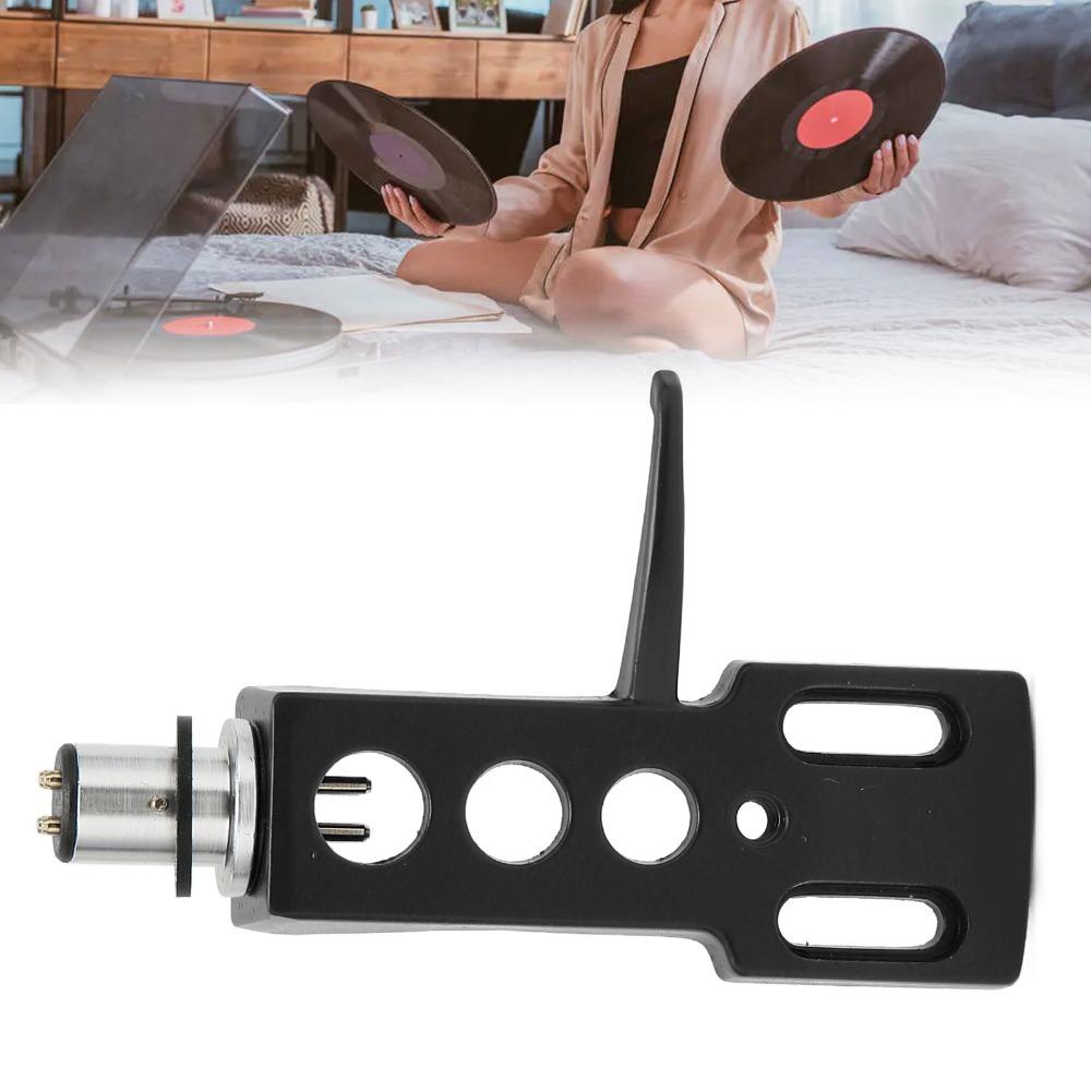 Easy Connection Vinyl Stylus Holder Record Player Headshell  For Vintage Record Players
