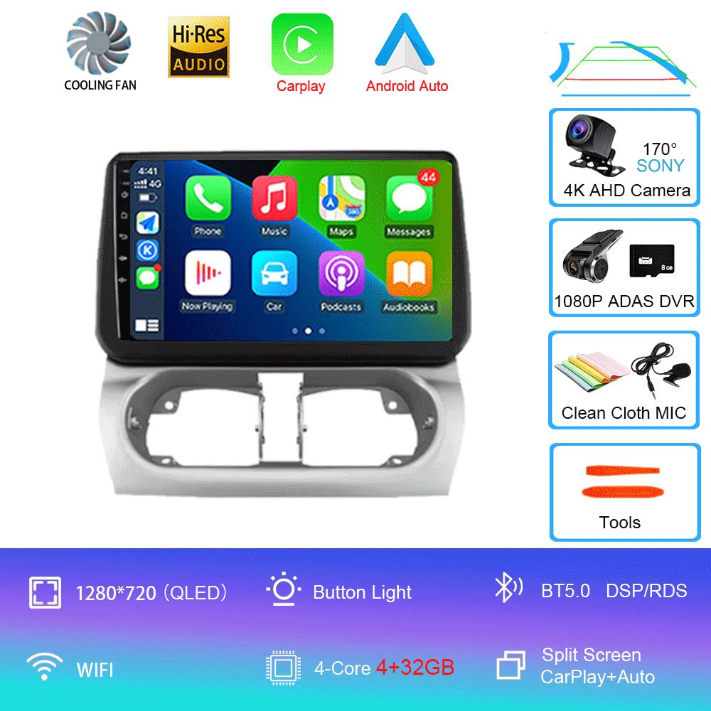 For Opel Combo Corsa Tigra 2001 - 2009 2010 2011 Car Radio Android 14 Auto GPS Multimedia Stereo Navigation No 2din DVD 5G WIFI