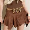 Metal Flower Belly Chains Rhinestone Hollow Out Belt New Waist Chain  Weddings