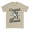 Mens TShirt Cupid Stunt Funny Sarcastic  Leisure Cotton Tees Short Sleeve  T Shirts O Neck Clothes Adult