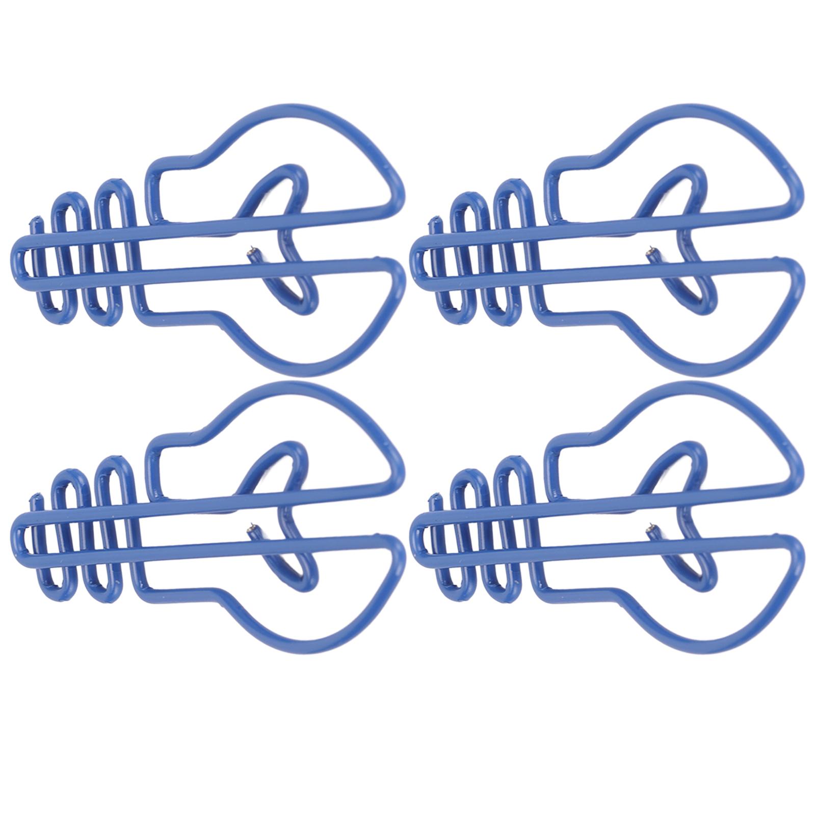 

100Pcs Paper Clips Small Cute Light Bulb Special Shaped Metal Supplies for Notes
