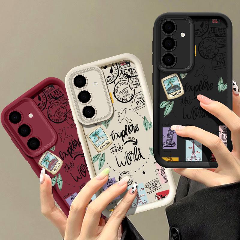 Landmark Case For Samsung Galaxy A56 A36 A26 A16 5G A55 A35 A15 A54 A34 A17 A37 A57 S20 FE S21 S22 S23 S26 S24 S25 Ultra Capa