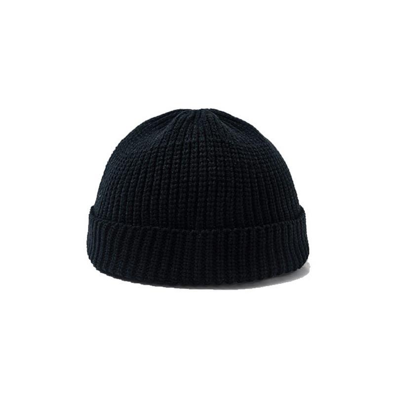 Knitted Hat For Women Men With Solid Color For Autumn Winter Fashion Style