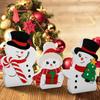 Christmas Cute Tabletop Statue Snowman Penguin Festival Tabletop Figurine Handmade Cartoon Desk Ornaments for Party Decor