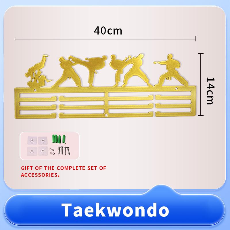 Factory Direct Custom Large Wall Hanger Metal Medal Display Rack for Bulk Medals & Awards Storage