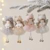 2024 Navidad Christmas Angel Dolls Xmas Tree Pendant Ornaments 2025 New Year Gifts Christmas Decoration for Home Natal Noel Deco