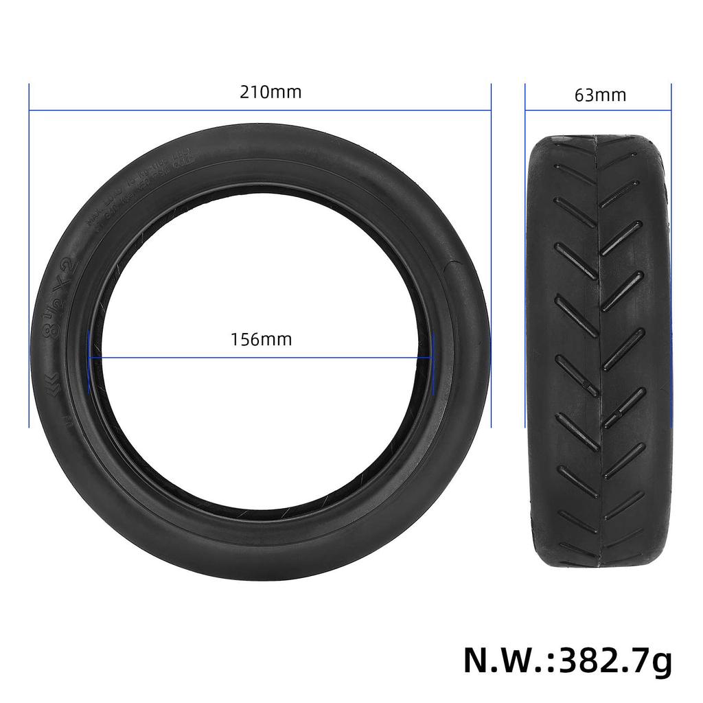 Verstärkter 8 1/2*2 Mantelreifen 8,5 Zoll Außenreifen 8,5*2 Reifen für 8,5 Zoll Xiaomi M365 1S Pro Pro2 MI3 Elektroroller