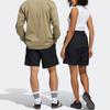 Adidas Solid Color Loose Casual Shorts Unisex Bottoms Black HA1290