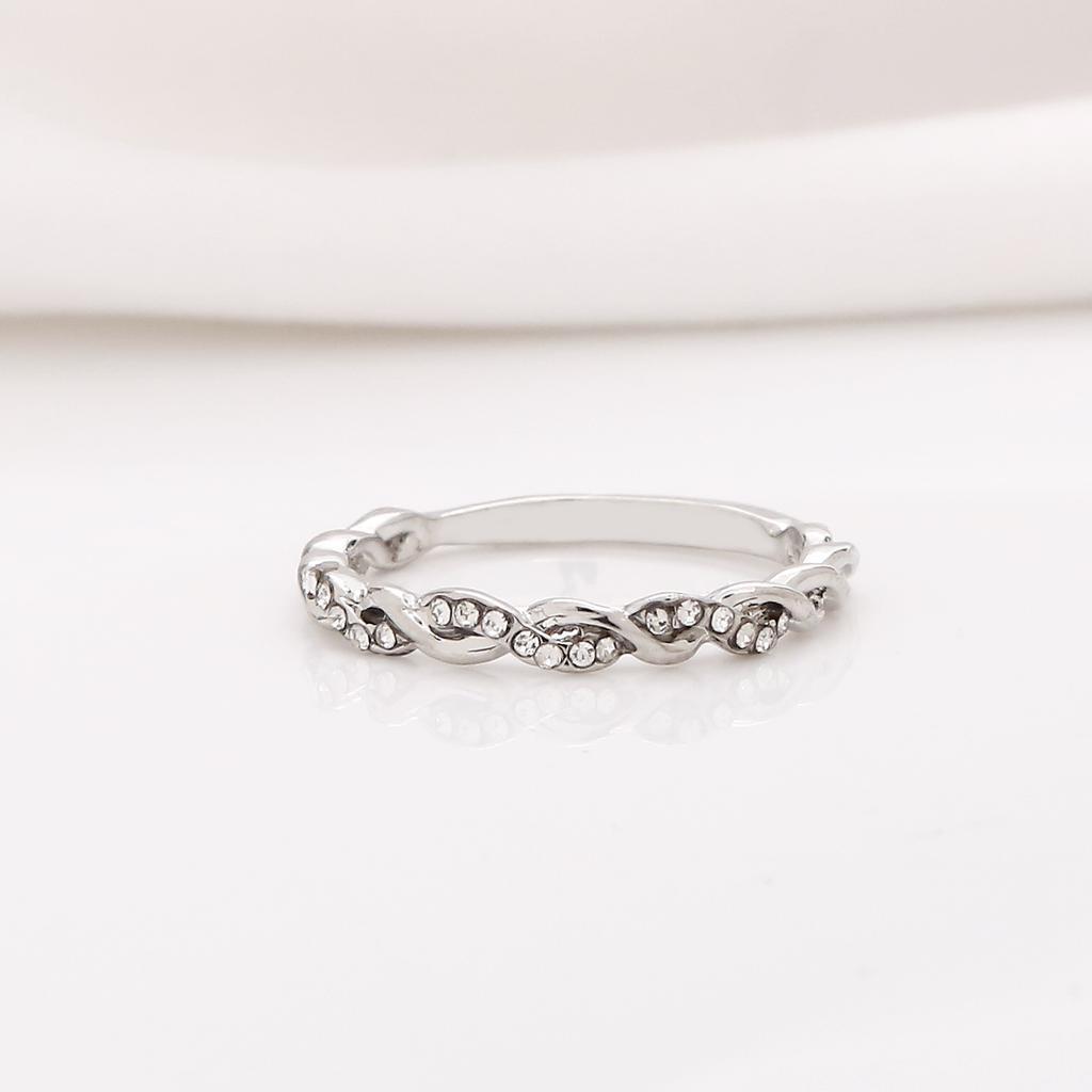 New Twisted Ring - Rose Gold Minimalist Finger Ring Jewelry