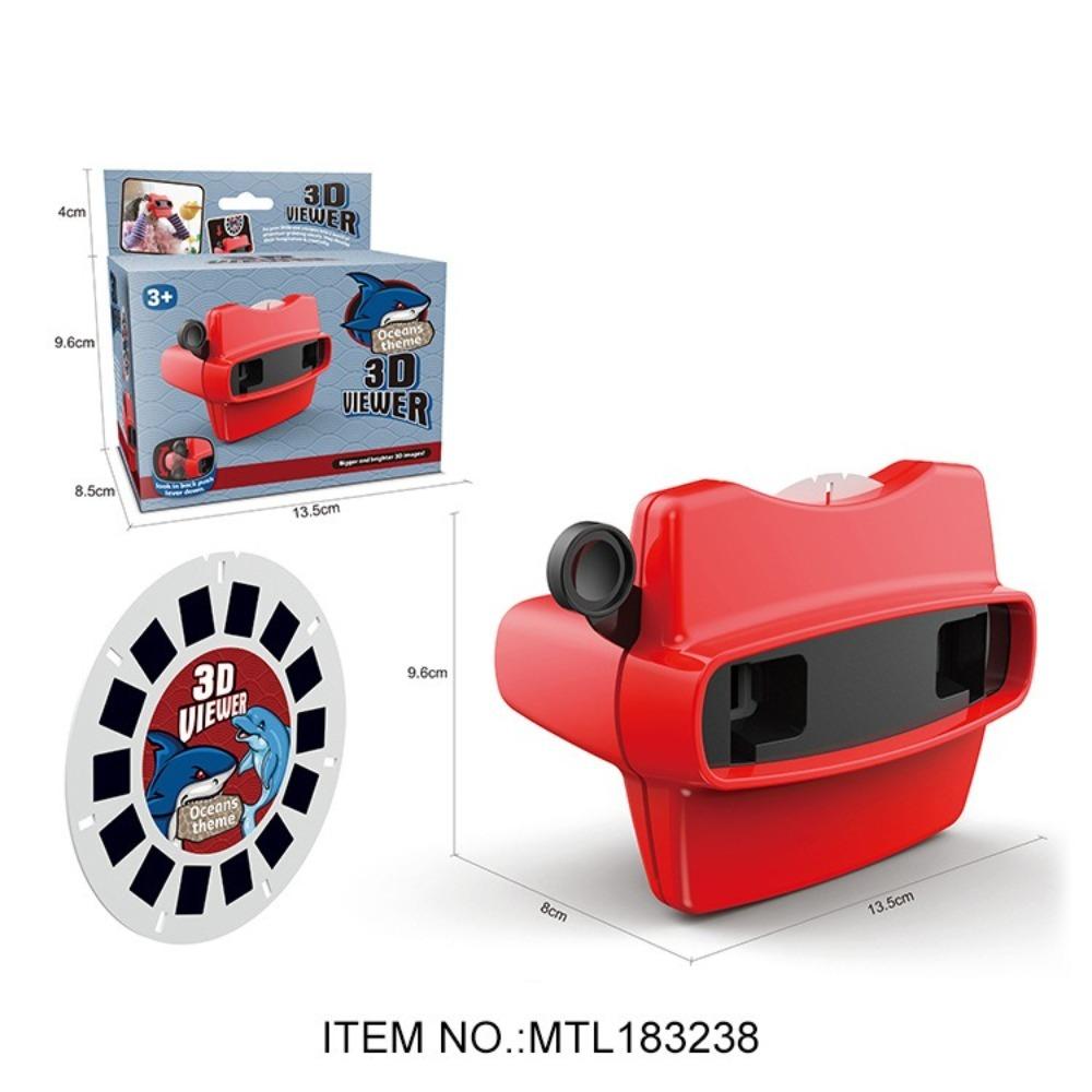 Mini Theater 3D View-Master Luminous Toys Big Game Toys New Viewing Machine  for Kids