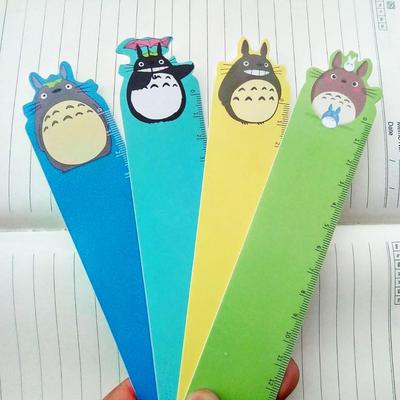 15cm Cartoon Style PVC Plastic Drawing Ruler for Students