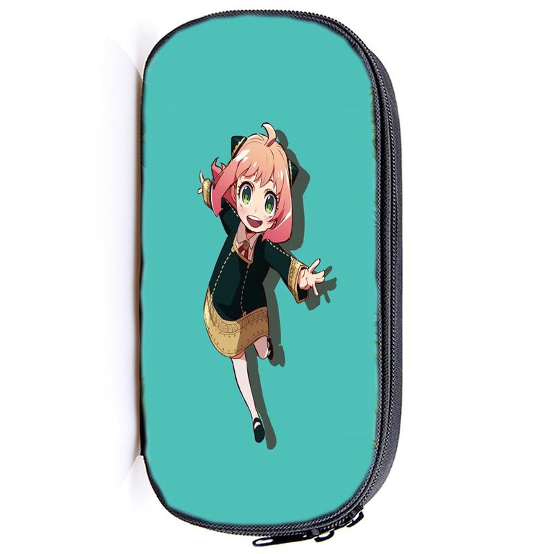 Spy X Family Pencil Case Anya Forger Multifunction Pencil Pouch School Supplies Pen Case Stationery Pencilcase
