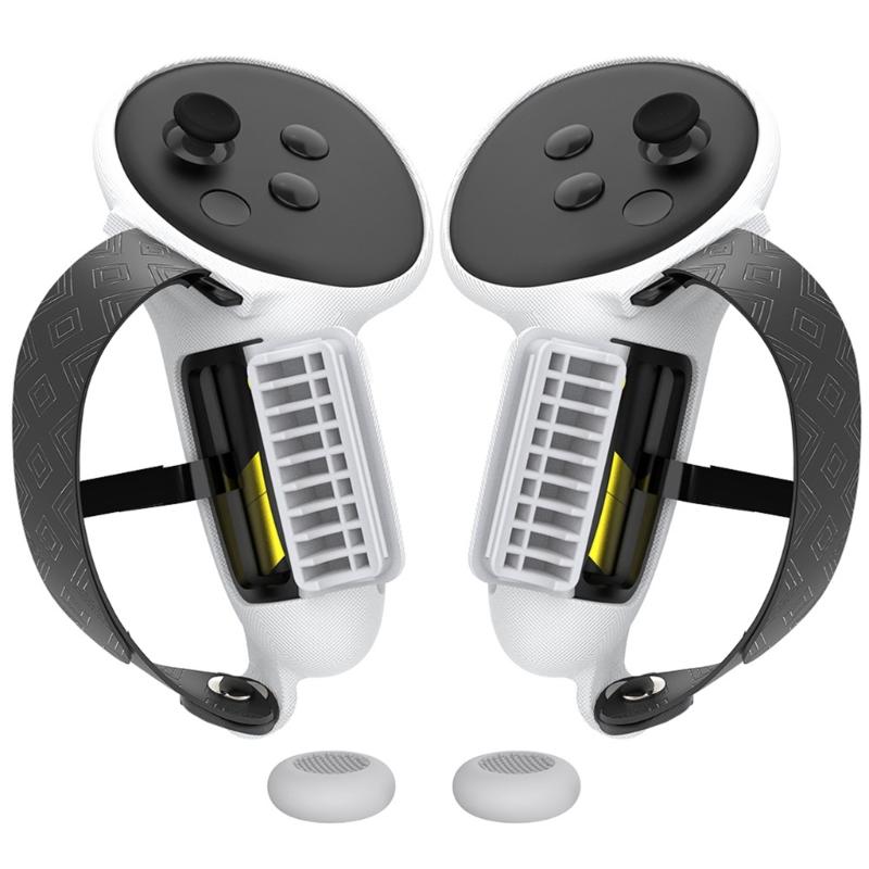 Protective Silicone Sleeves for Quest3S Controllers To Prevent Damage and Enhanceds Grip for Home Entertainment