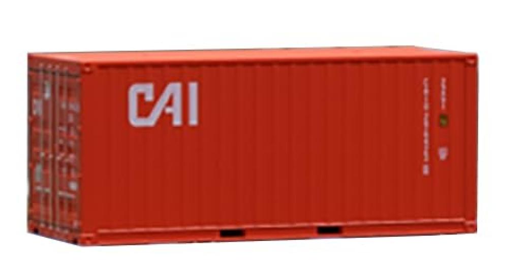 

RODO N gauge 20f dry container type CAI railway model supplies MC-2106