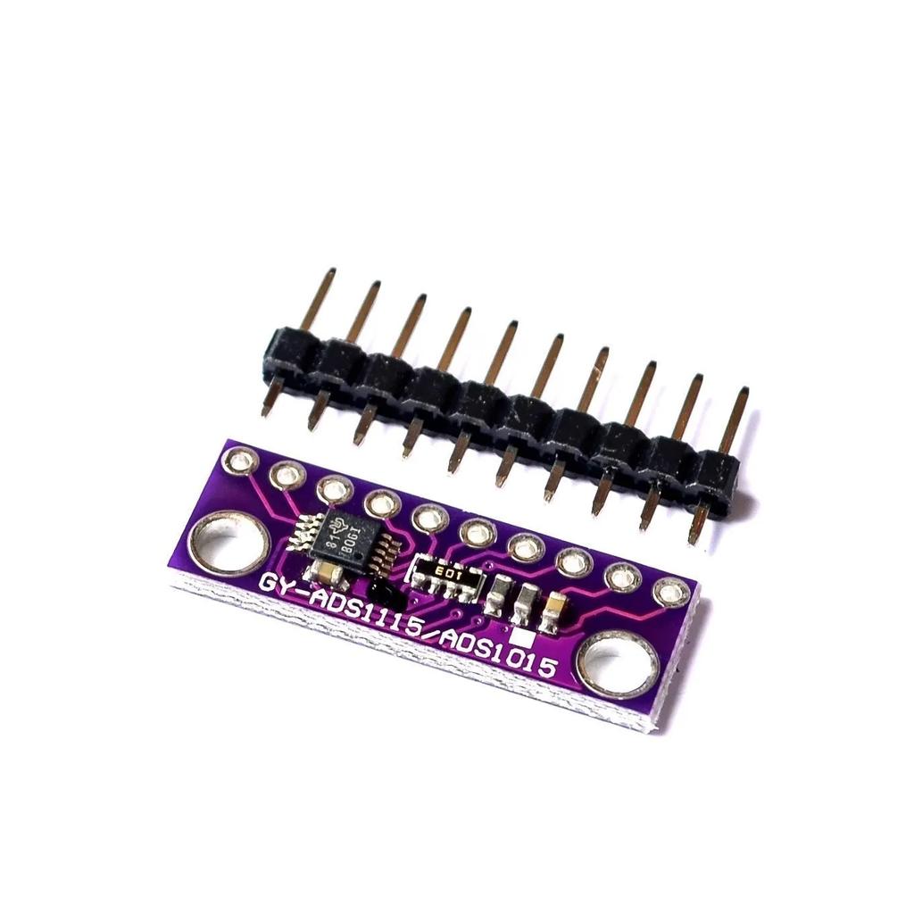 16 Bit I2C ADS1115 ADS1015 Module ADC 4 channel with Pro Gain Amplifier 2.0V to 5.5V for Arduino RPi