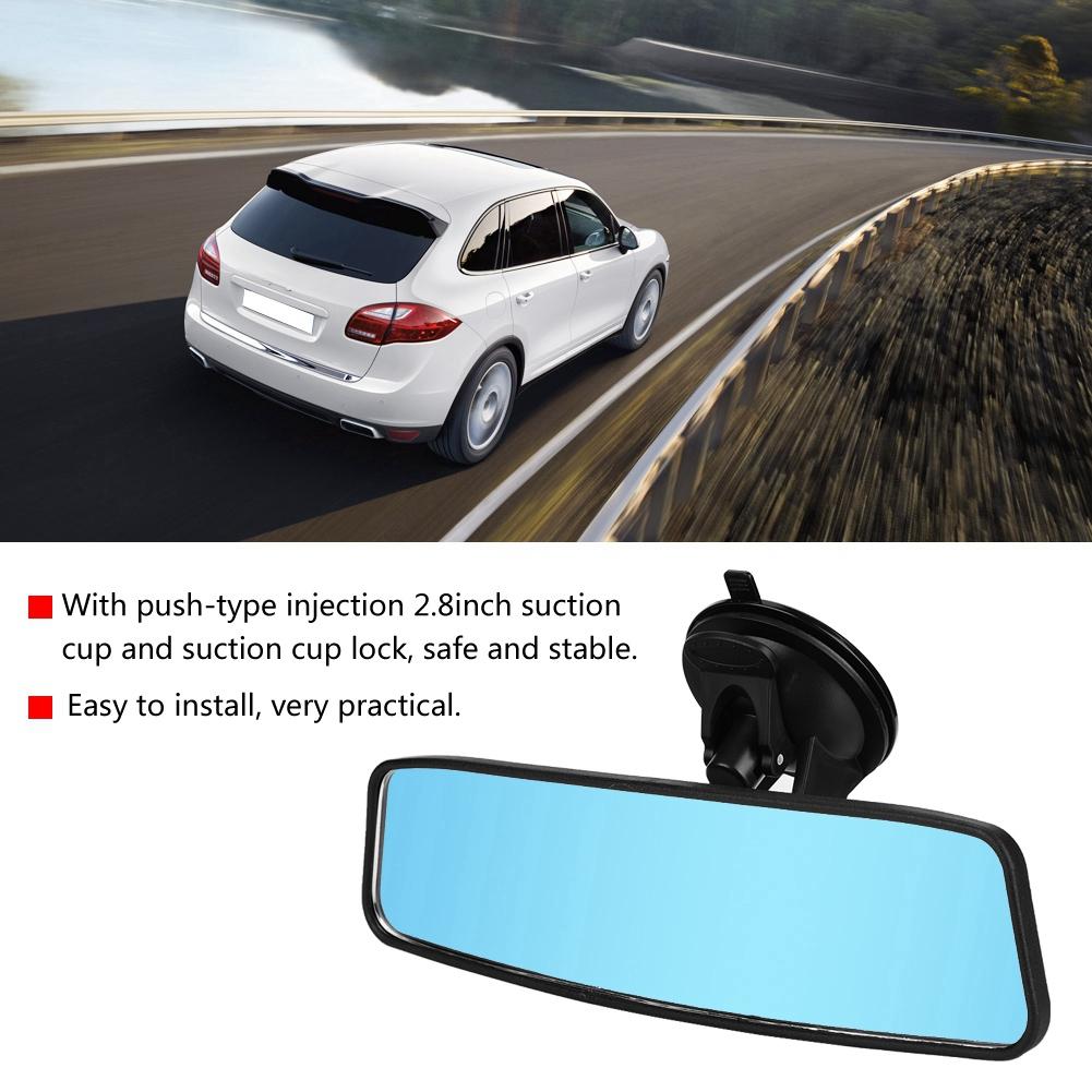 Car Back Seat Baby Rear View Mirror Adjustable Wide Angle Blue Mirror