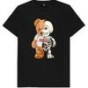 Skelett Br T Shirt Vintage Washed Comfortable Breathable Unisex Designer Clothes Stylish Soft Homme Casual Stretched