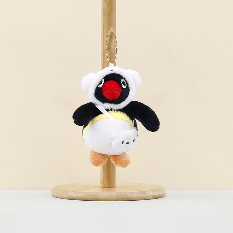 

Восхитительный плюшевый брелок-пингвин, мягкий наполнитель из полипропиленового хлопка, для детей Bag Penguin