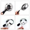 2PCS Frame Adjustable Mini Furnace Stainless Steel Burner for Outdoor Backpacking Picnic Hiking