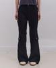 Ebeulisi Eyelet Wide Cotton Cargo Pants (Black)