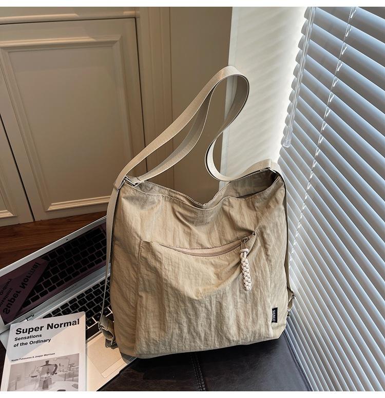 

Трендовые сумки Женские сумки через плечо Студенческие сумки-тоут большой вместимости Рюкзак для девочек хаки