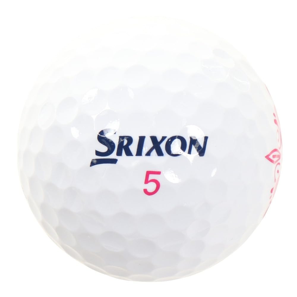 DUNLOP Golf Ball SRIXON SOFT FEEL LADY 2021 Model 1 Dozen White SNSFL5WH (12 Pieces)
