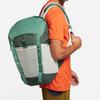 Nike Fabric Backpack Regular Unisex Vintage Green & Light Silver & Stadium Green Casual