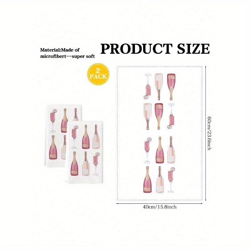 2 Stück Vintage Blumen Geschirrtücher, Küchentücher 70er Retro Stil Geschirrtücher Koch Geschirrtücher