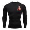 Zero Two Compression TShirt Men Bodybuilding Sportswear Short Sleeve Quick Dry Workout Shirts Sport Tops Gym Running T-shirt Men