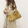 Y2K Plush Handbag Shoulder Bag Underarm Bags Suitable for Travel and Shopping