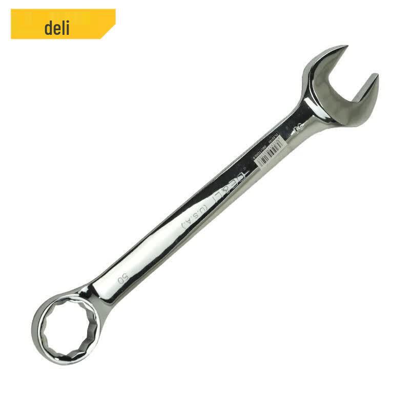 Deli Mirror Polished Combination Wrench