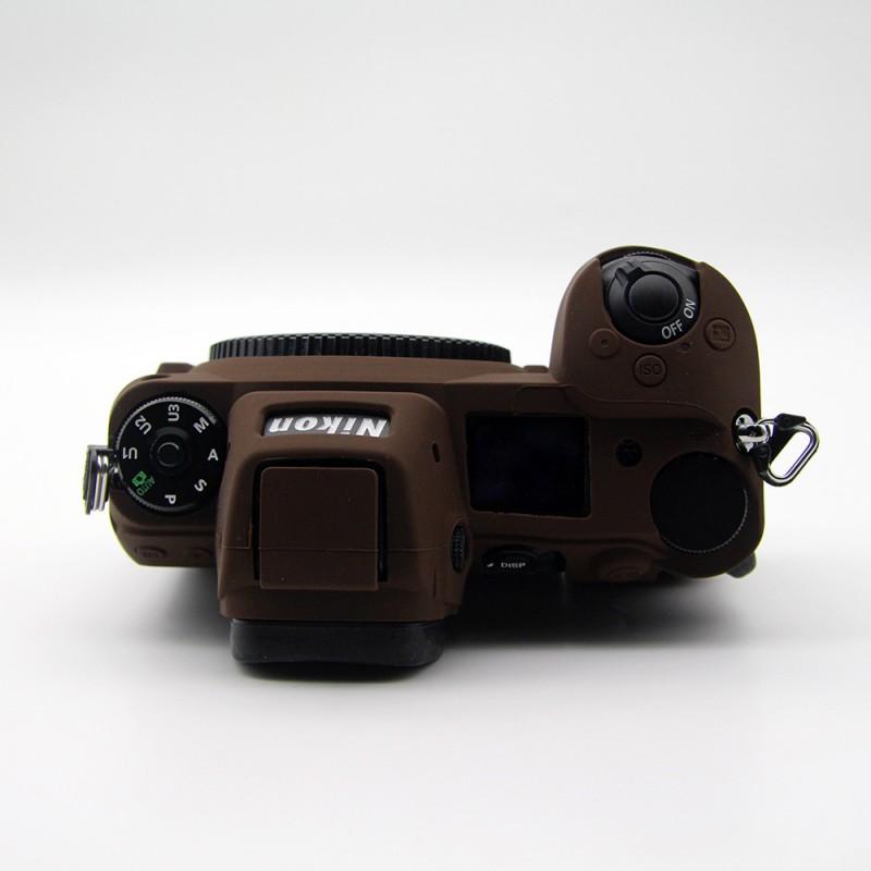 Silicone Camera Body Cover Nikon Z6 II Z7 Z5 Shockproof Protective Sleeve In Black Red Yellow Coffee Camo