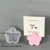Creative Card Holder Silicone Mold DIY Heart Card Clip Making Plaster Epoxy Resin Concrete Casting Molds Office Desktop Decor
