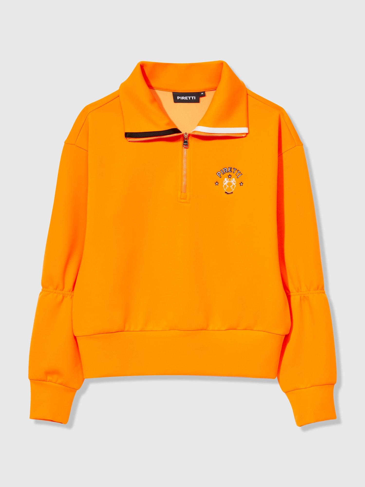 Pireti Elite Loose Fit Half-Zip T-Shirt W_Burnt Orange Burnt Orange/01(Xs(85))