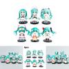 Hatsune Miku Chibi Pvc Figures Pack With Assembly For Collectors And Gift