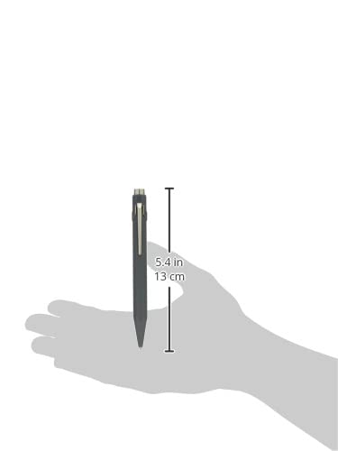 Caran d'Ache Ballpoint Pen, Water-Based, 849 Matte Gray, NF0846-495, Officially Imported