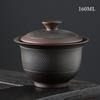 Jianshui Purple Pottery Gaiwan Ceramic Handmade Household Kung Fu Tea Set Tea Bowl Tea Cup Tea Maker Tea Ceremony Tea Tureen