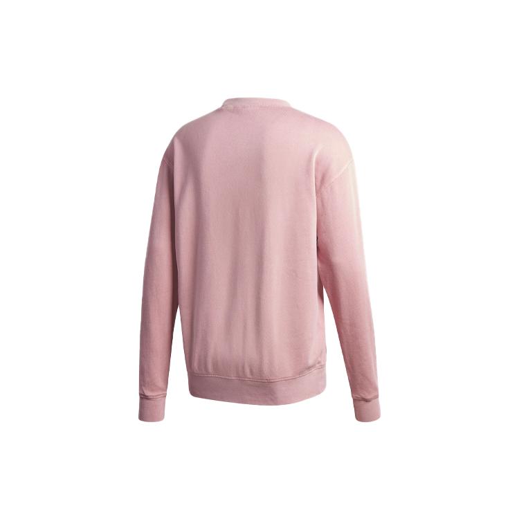 adidas Originals Sweatshirts Men's Pink Crew Neck Moderate Regular GL6163