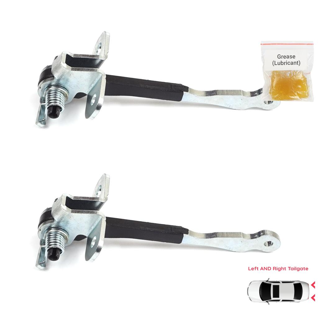 EDP1270-1 2 Pieces Left AND Right Trunk Door Hinge Stop Check Strap Limiter for Fiat Doblo MPV Van Cargo MK1 119 223 2001-2010 46790818