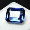 Natural Blue Tanzanite Loose Gemstone Emerald Cut 9.00 Ct for Jewelry Making and Gem Collections