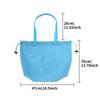 New Drawstring Beach Tote Handbag Waterproof Quick Drying Mesh Bag Washable Shoulder Bag Outdoor